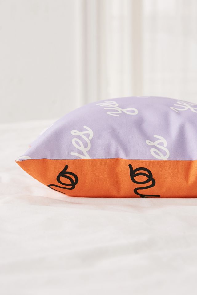 Yes / No Reversible Cushion #5