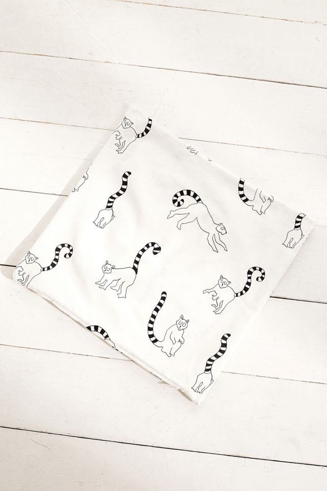 Housse de coussin motif lémurien  #2