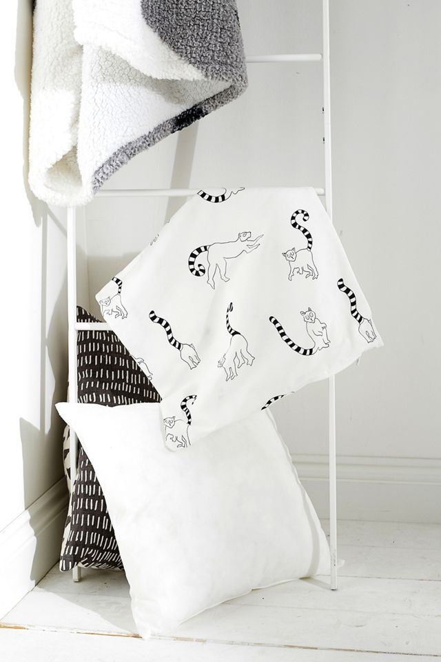 Housse de coussin motif lémurien  #3
