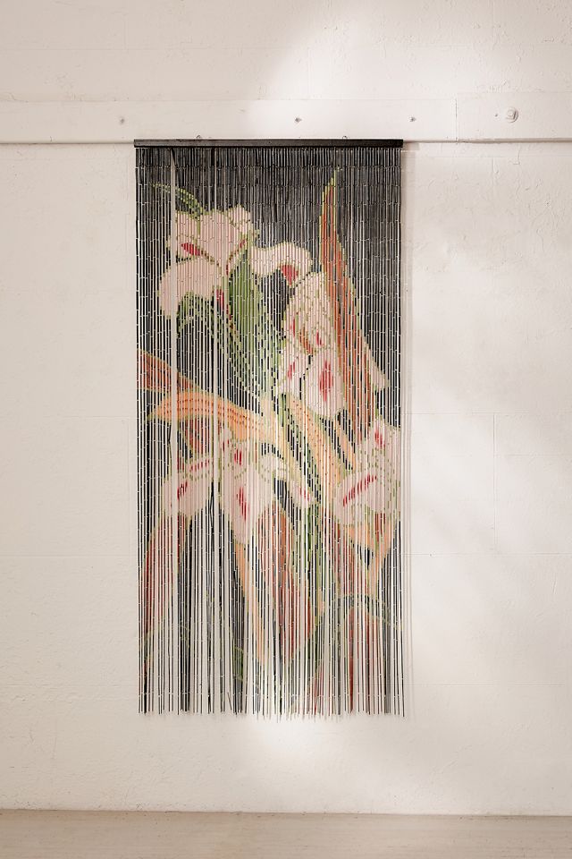 Iris Bamboo Curtain #1