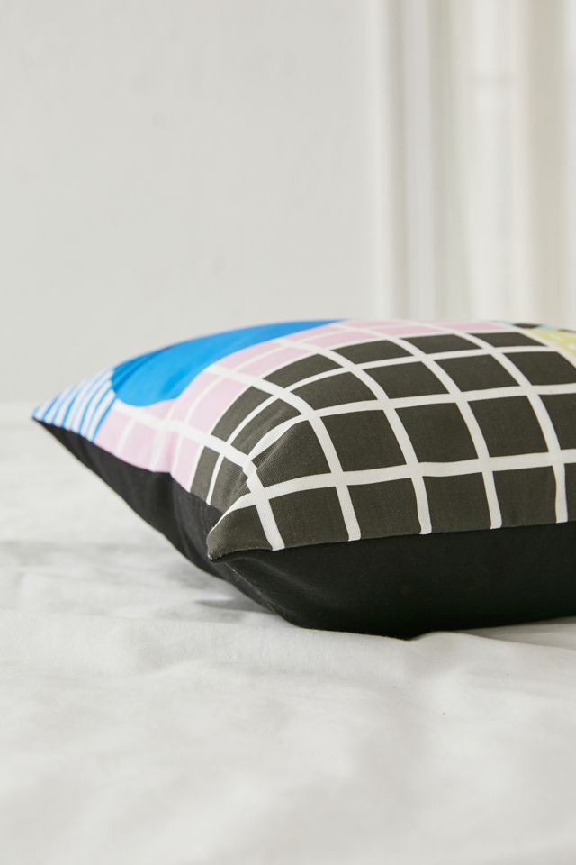 90s Check Grid Cushion #2