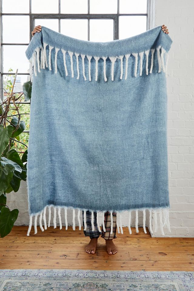 Mid Blue Cosy Blanket  #1