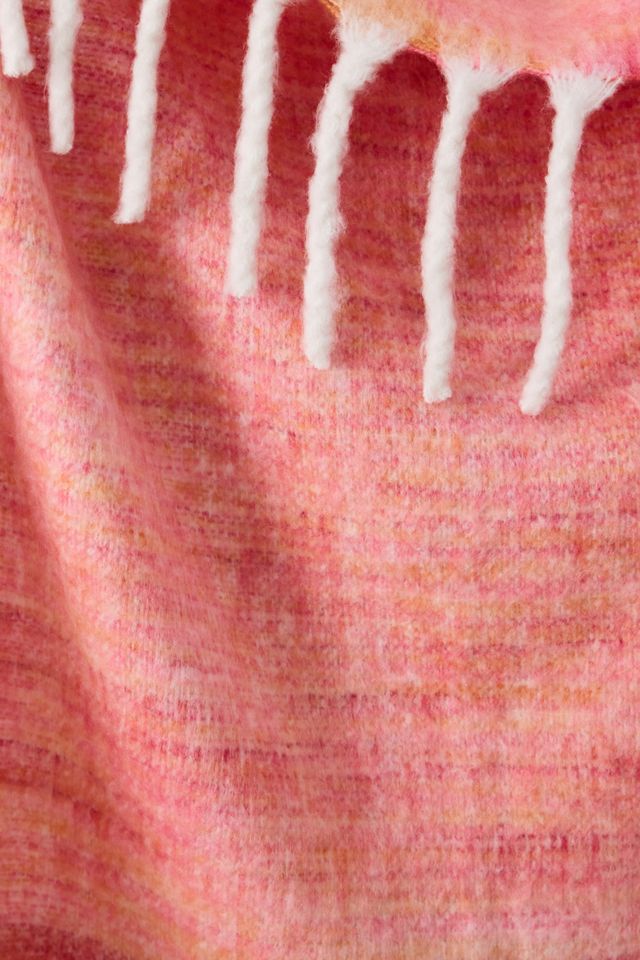 Sunset Space-Dye Throw #1