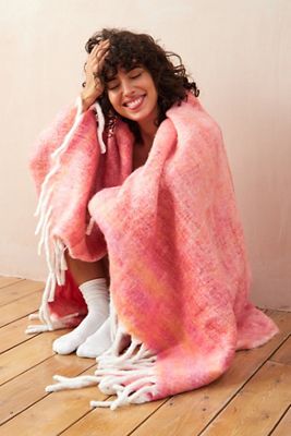 Sunset Space-Dye Throw