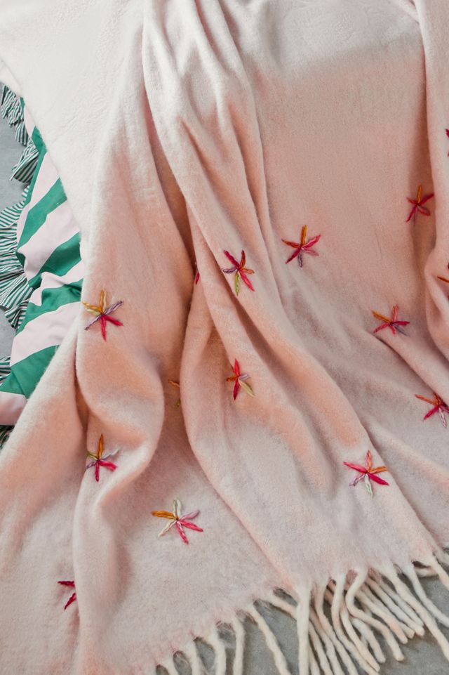Coperta XL Accogliente con Decorazioni Floreali #3
