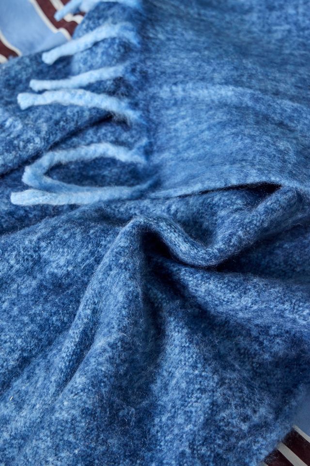 Coperta Accogliente Blu a Due Toni #1