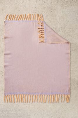 Cosy Two-Tone Throw