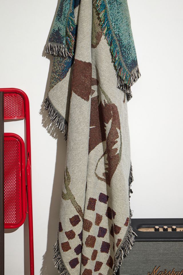 Urban Outfitters x TuftLuck Riding Star Art Throw #3