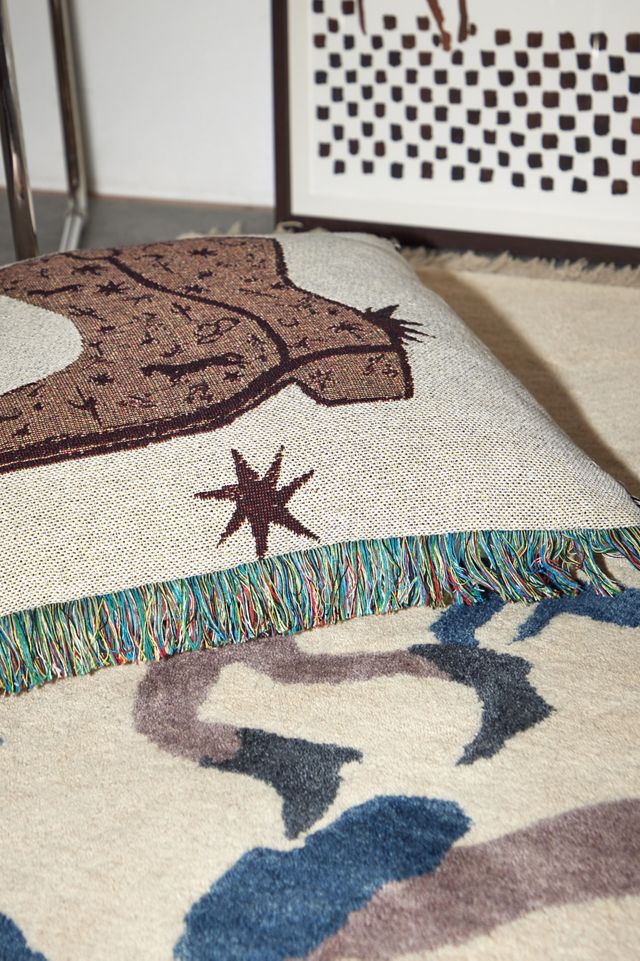 Urban Outfitters x TuftLuck Doodle Boot Cushion #2
