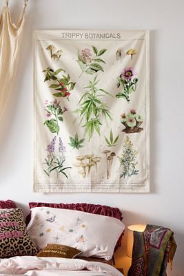 Botanical Chart Tapestry