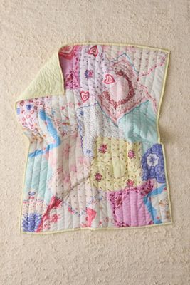 Jeté matelassé en patchwork Hankie