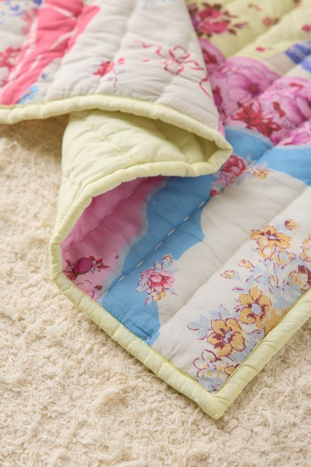 Plaid Trapuntato Patchwork Hankie #2