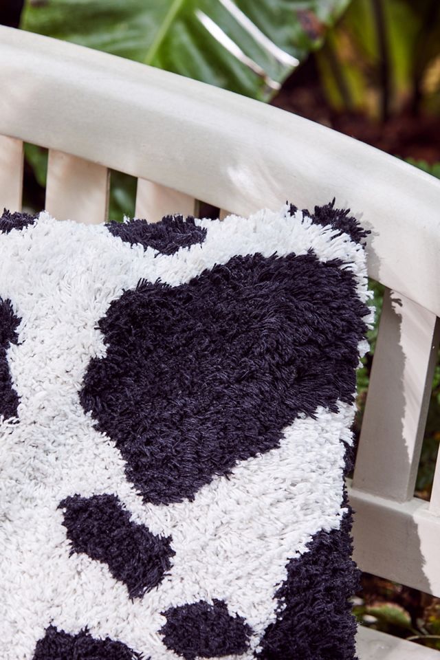 Coussin Touffeté Imprimé Vache #2