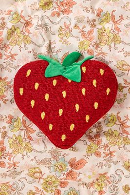 Cuscino Cuore alla Fragola