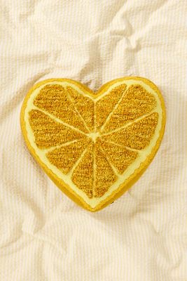 Cojín Corazón Naranja