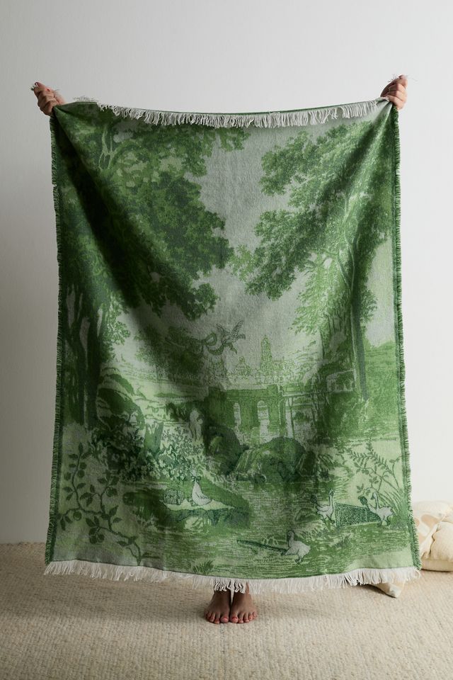 Toile Landscape Throw #1