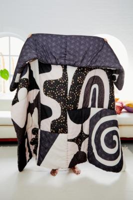 Mika Quilt - Black ALL at Urban Outfitters