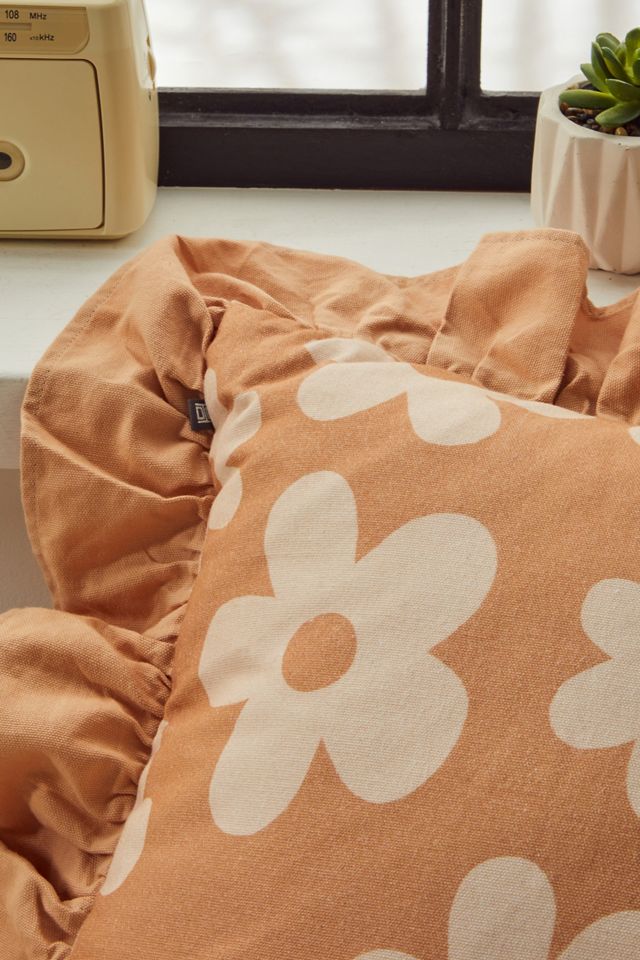 Ruffle Floral Cushion  #1