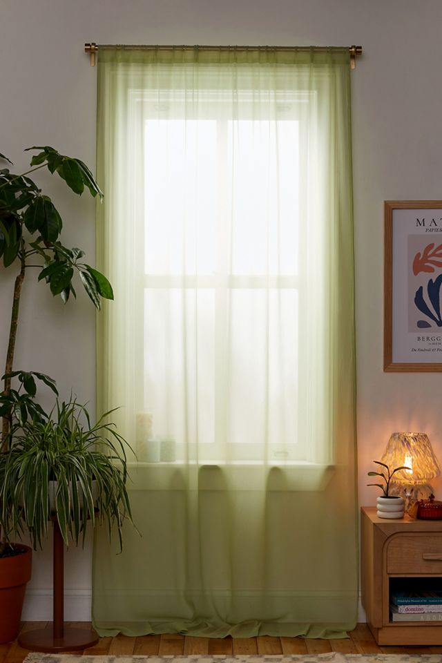 Tenda in Chiffon Verde Lime #1