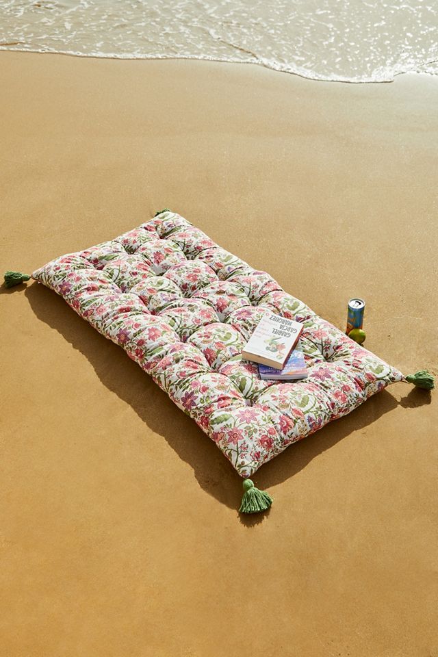 Marnie Floral Print Floor Cushion Urban Outfitters UK