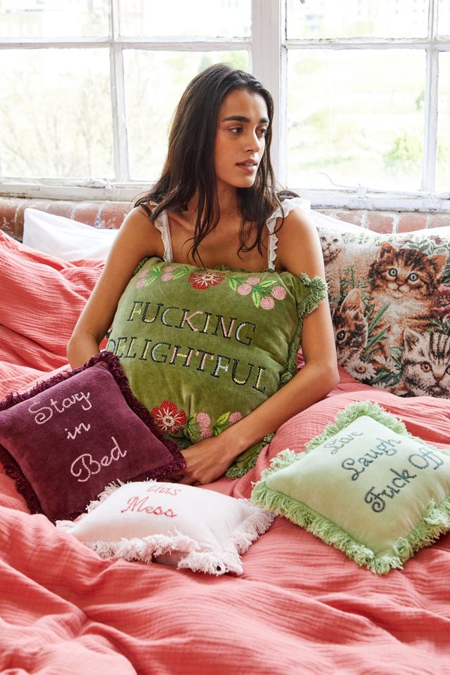 Katzen Wandteppich Kissen #2