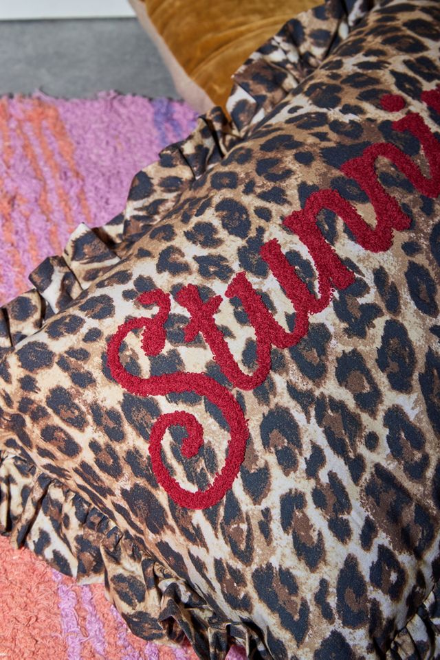 Stunning Leopard Print Cushion  #1