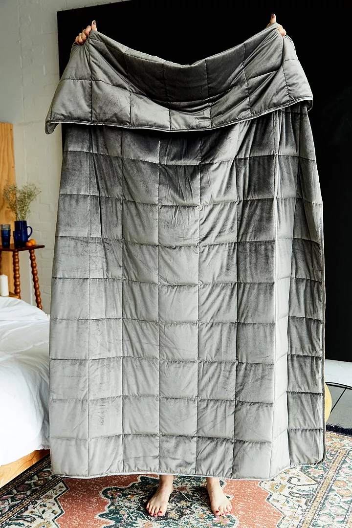 urbanoutfitters.com | icon Charcoal 7KG Weighted Blanket