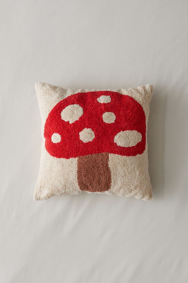 Tufted Mushroom Mini Cushion #1