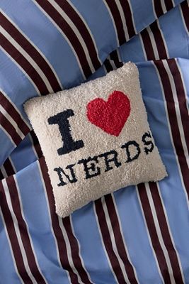 I Heart Nerds Mini Kissen