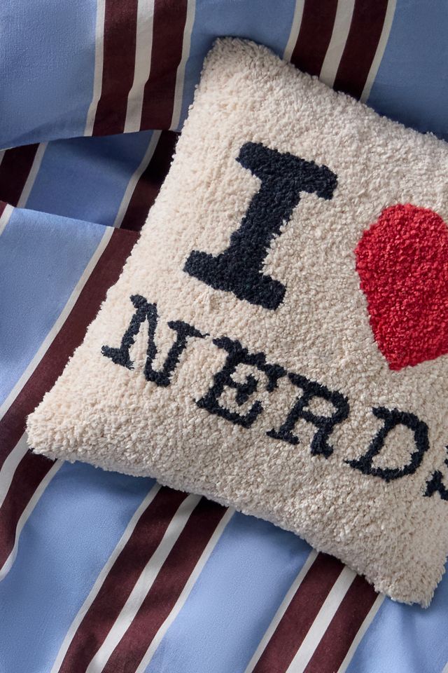I Heart Nerds Mini Cushion #1