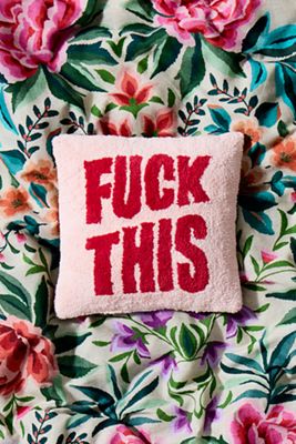 Mini Coussin Touffeté F*ck This