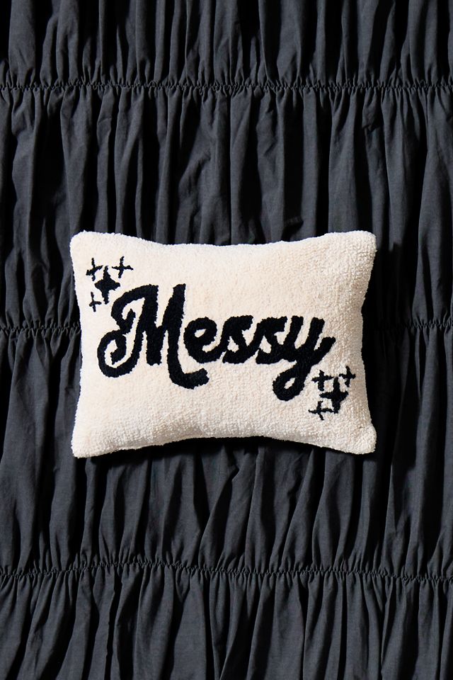 Mini coussin touffu désordonné #1