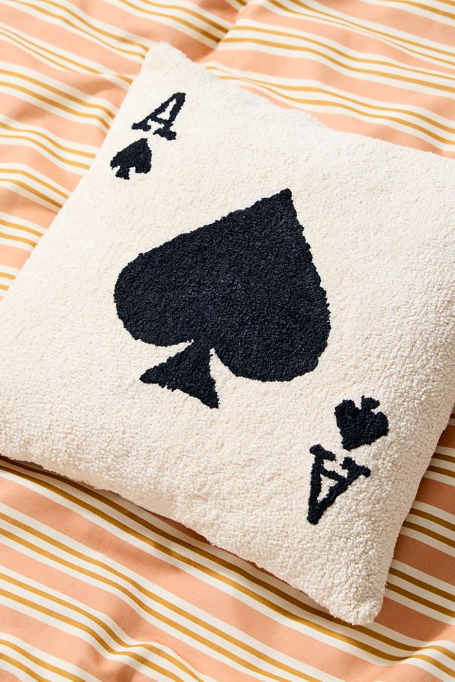 Ace Of Spades Tuft Cushion #2
