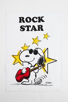 Asciugamano da tè Peanuts Rockstar