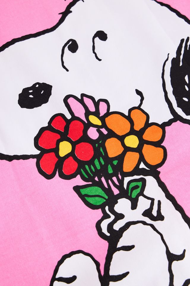 Torchon à thé Peanuts Love In Bloom #1