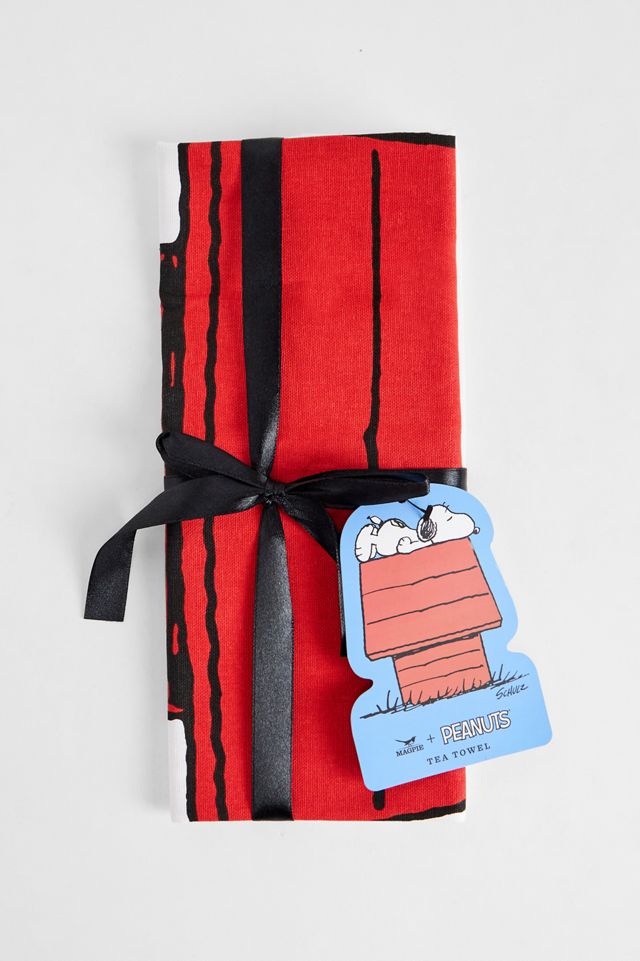 Snoopy Ich Glaube Ich Bin Allergisch Gegen Morgen Geschirrtuch #2