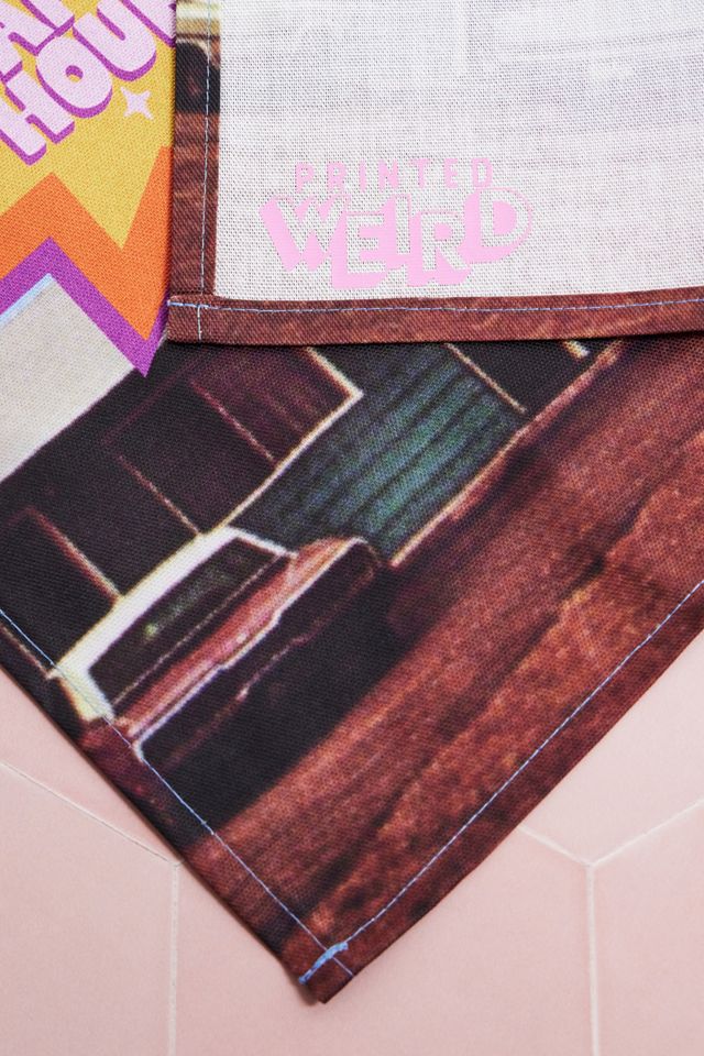 Printed Weird Kitchen Disco Tea Towel | Urban Outfitters UK