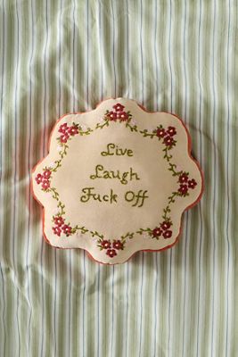 Live Laugh Verpiss Dich Kissen