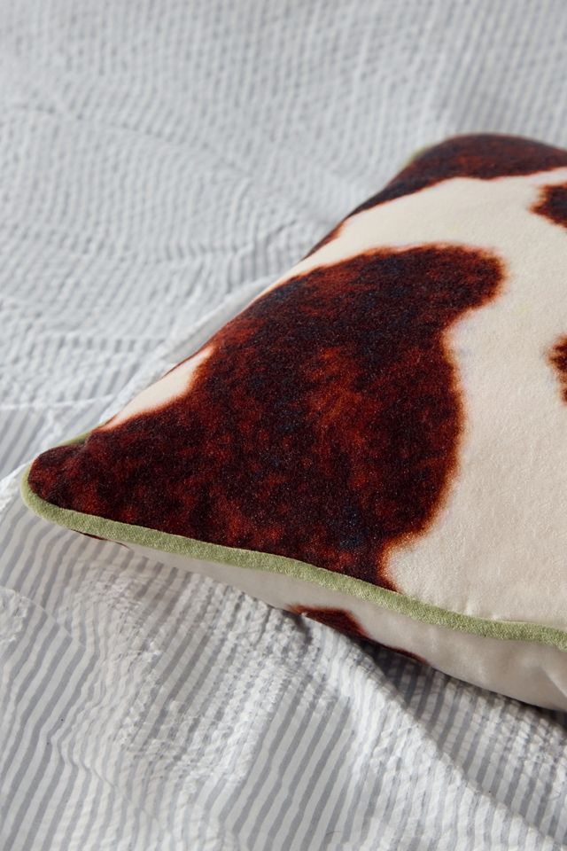 Coussin imprimé vache #1