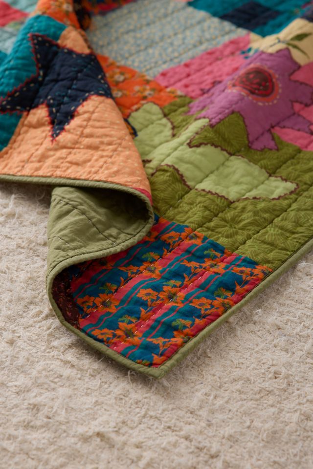 Quirky Patchwork Throw #2