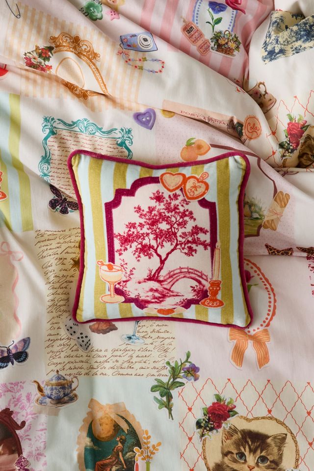 Toile Mini Cushion #1
