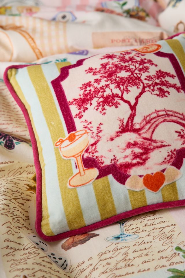 Toile Mini Cushion #2