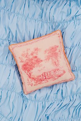 Toile Landscape Cushion