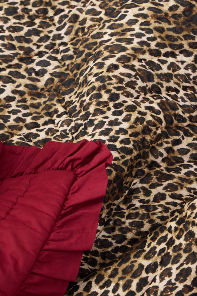 Manta Acolchada de Leopardo #1