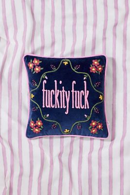 Cuscino Blue F*ckity F*ck