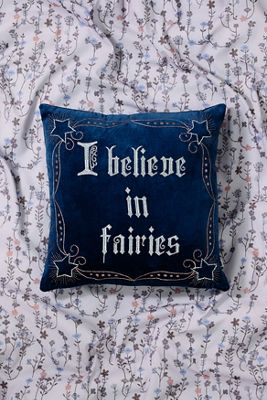Cuscino Blu I Believe in Fairies