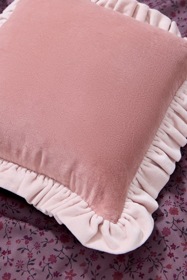 Pink Ruffle Cushion #1
