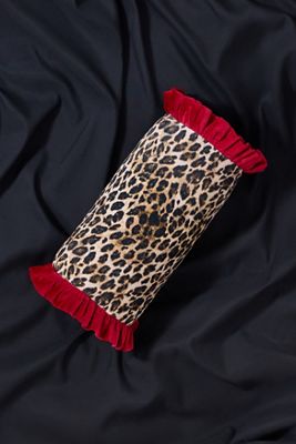 Cojín Cilíndrico de Leopardo
