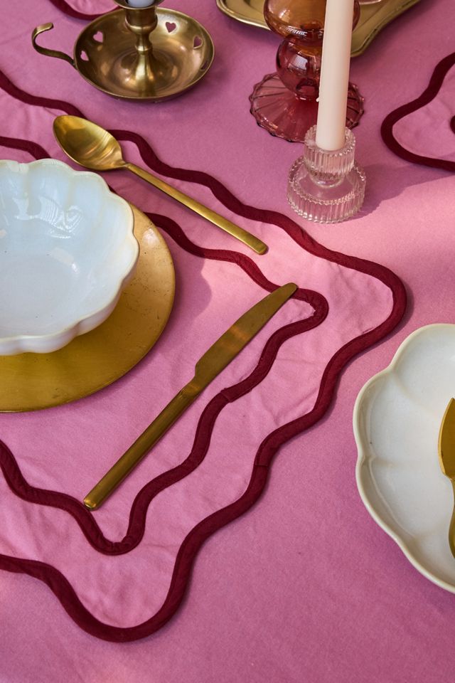 Pink Wiggle Placemats 4-Pack #2