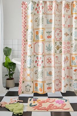 Mariana Tiles Shower Curtain